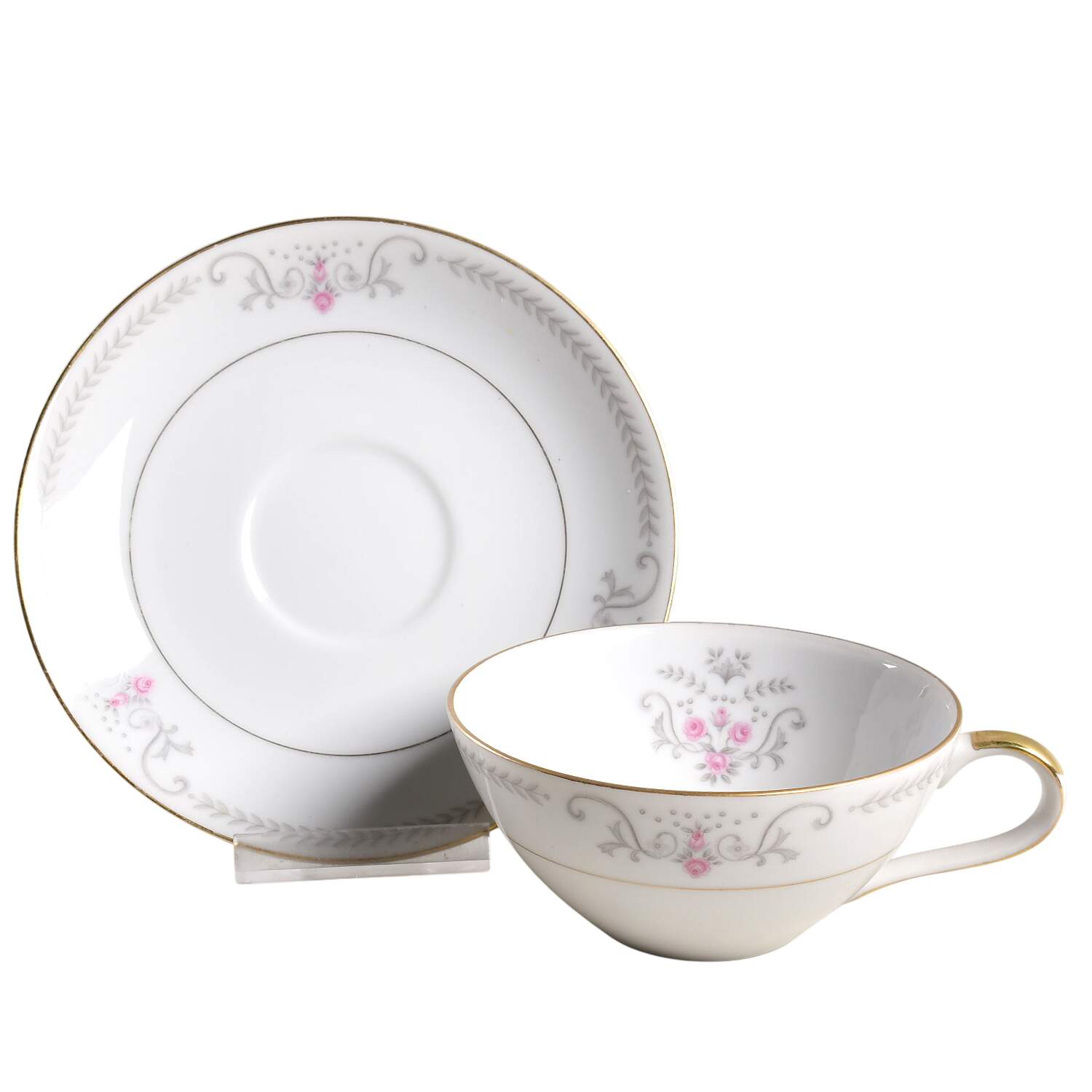 Parliament Flat Cup & Saucer Set by Mikasa-1