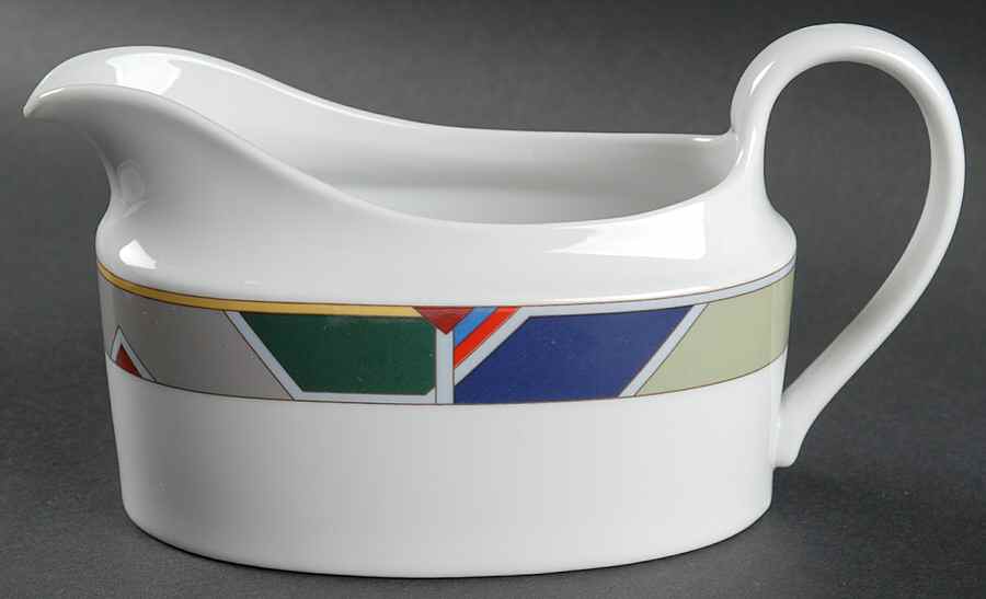 Parquet Gravy Boat by Mikasa-1