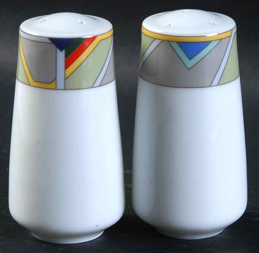 Parquet Salt & Pepper Set by Mikasa-1
