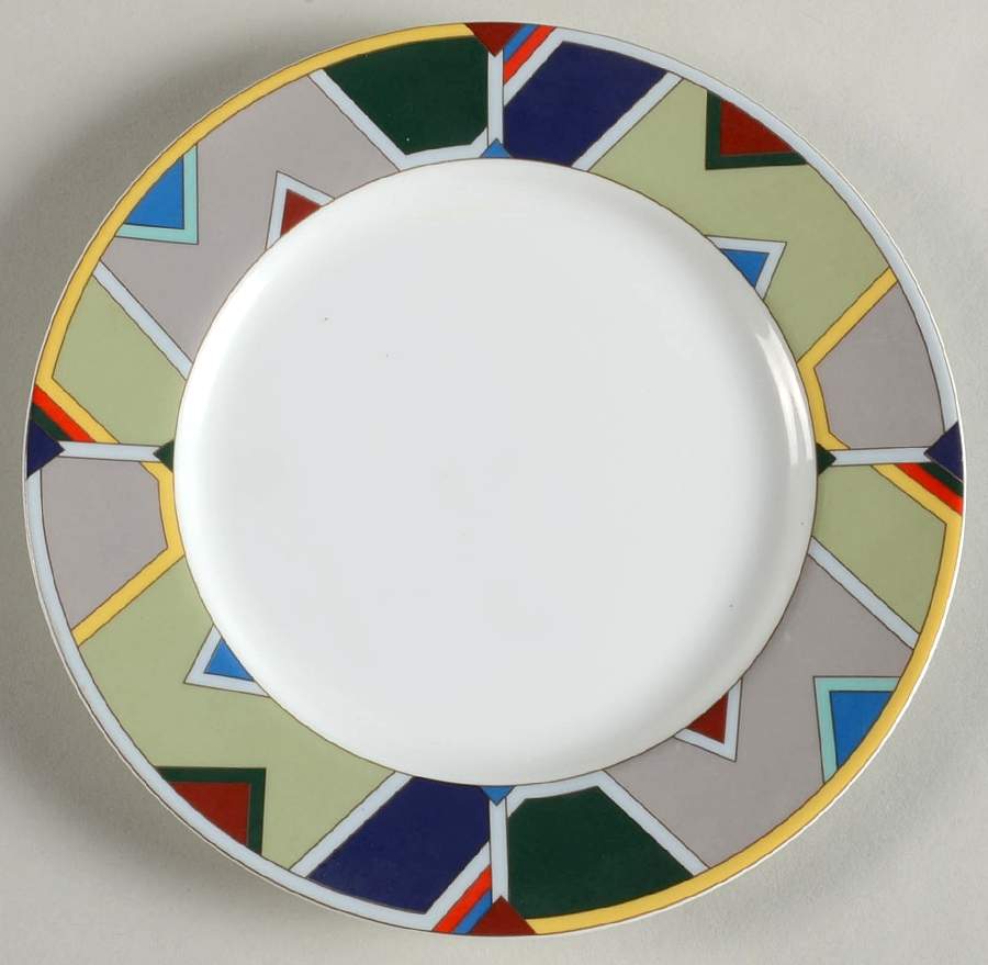 Parquet Salad Plate by Mikasa-1