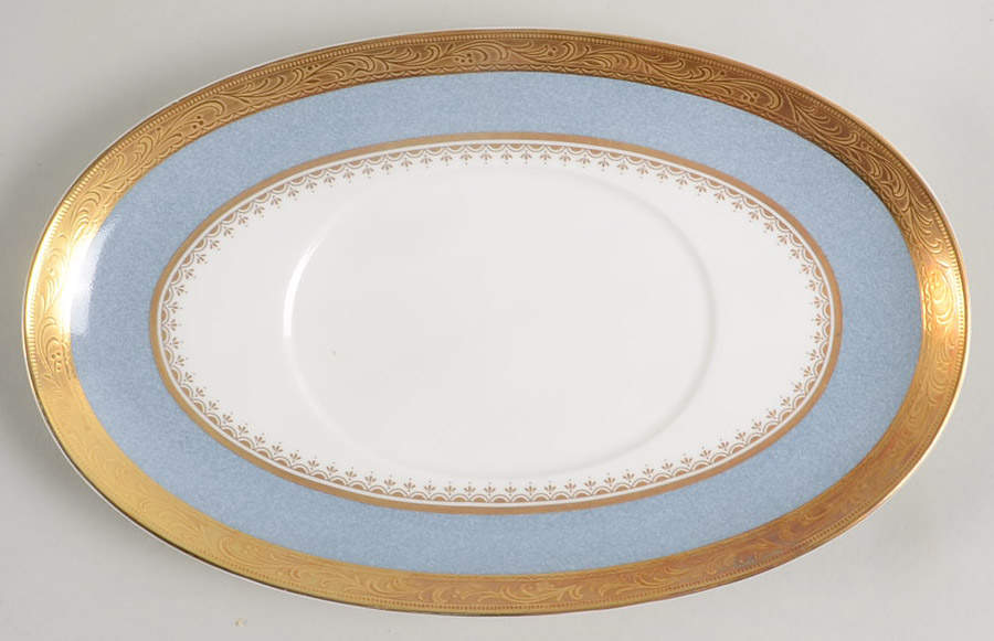 Palatial Sky Underplate for Gravy Boat by Mikasa-1