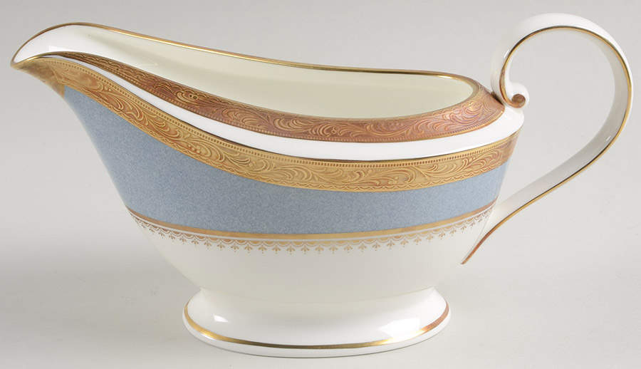 Palatial Sky Gravy Boat by Mikasa-1