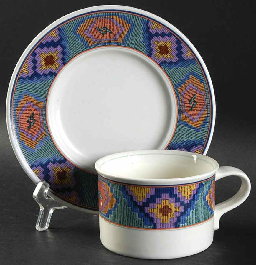 Patagonia Flat Cup & Saucer Set by Mikasa-1