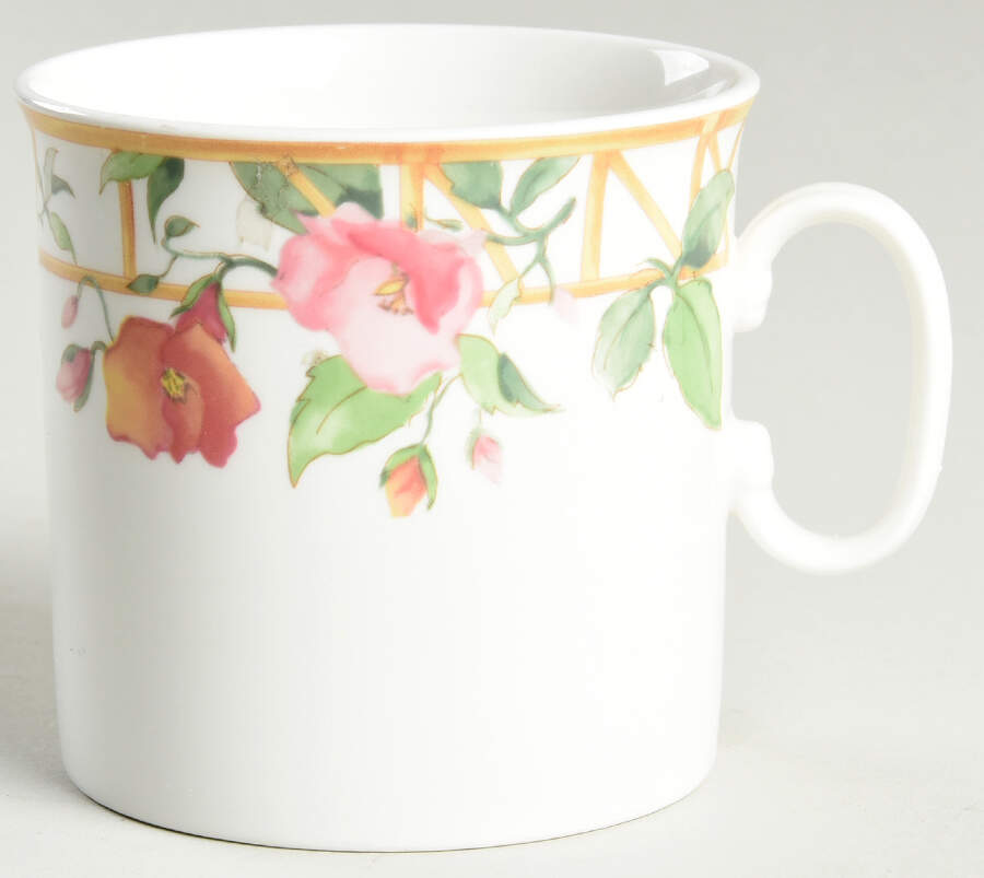 Parisian Trellis Flat Cup by Mikasa-1