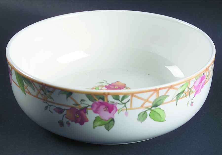 Parisian Trellis 8" Round Vegetable Bowl by Mikasa-1