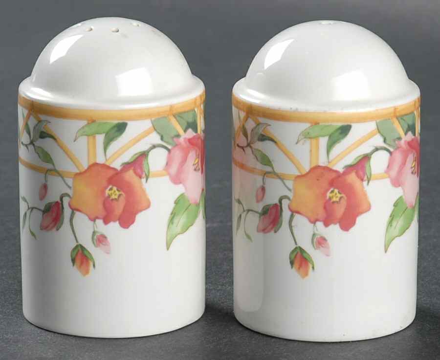 Parisian Trellis Salt & Pepper Set by Mikasa-1