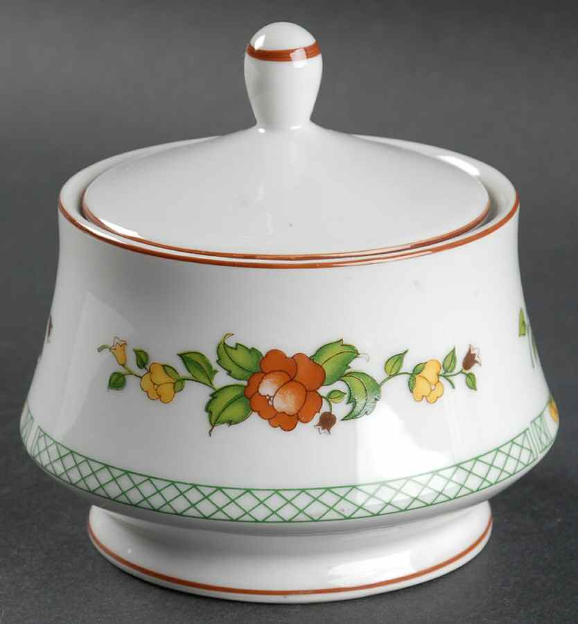 Pavillion Sugar Bowl & Lid by Mikasa-1