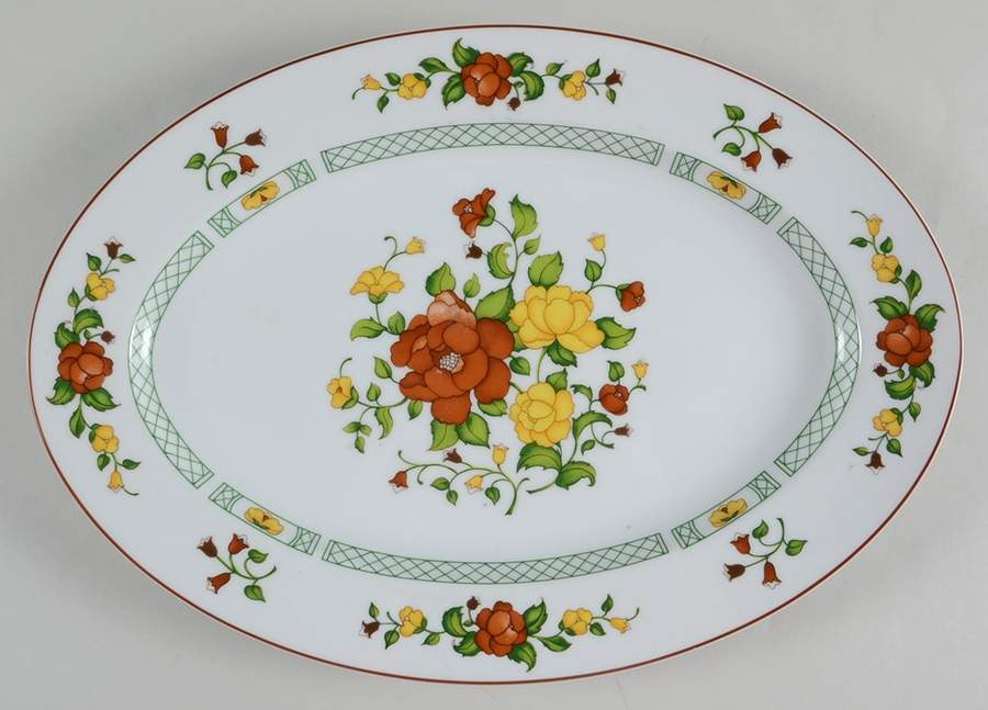 Pavillion 14" Oval Serving Platter by Mikasa-1