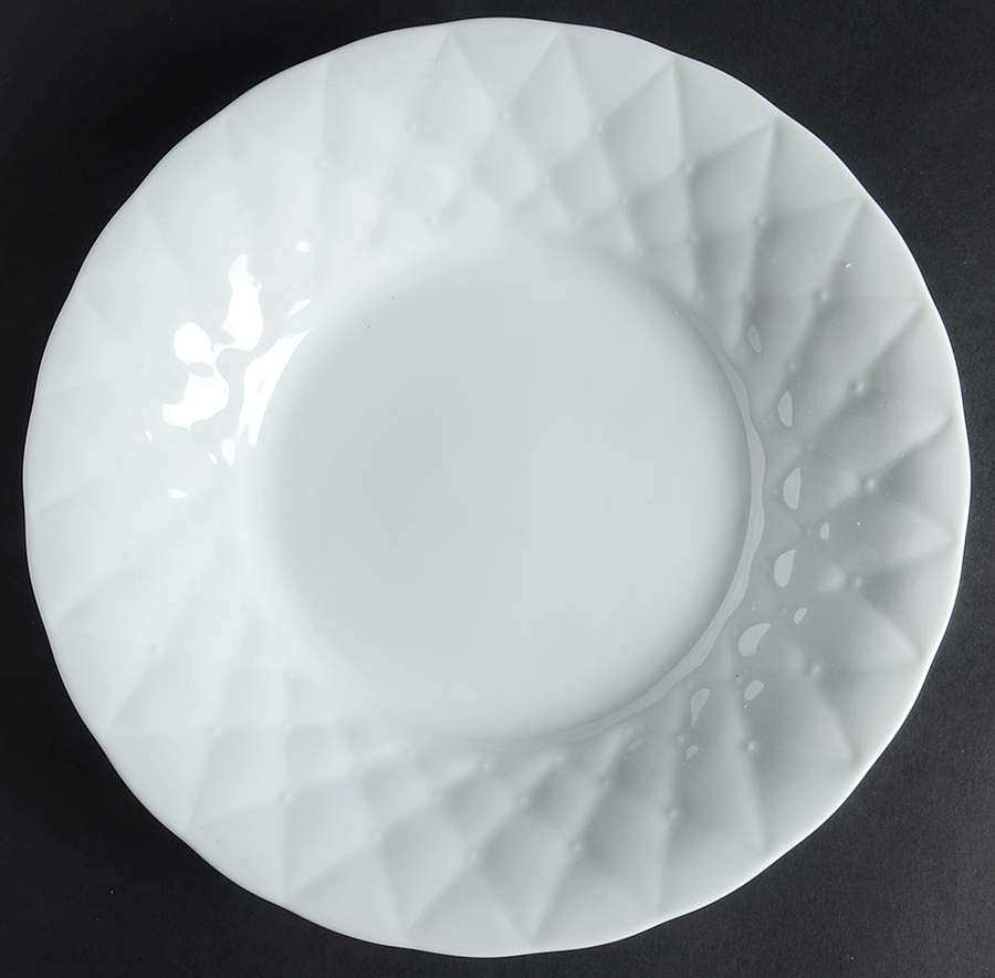 Palladio White Large Coupe Soup Bowl by Mikasa-1