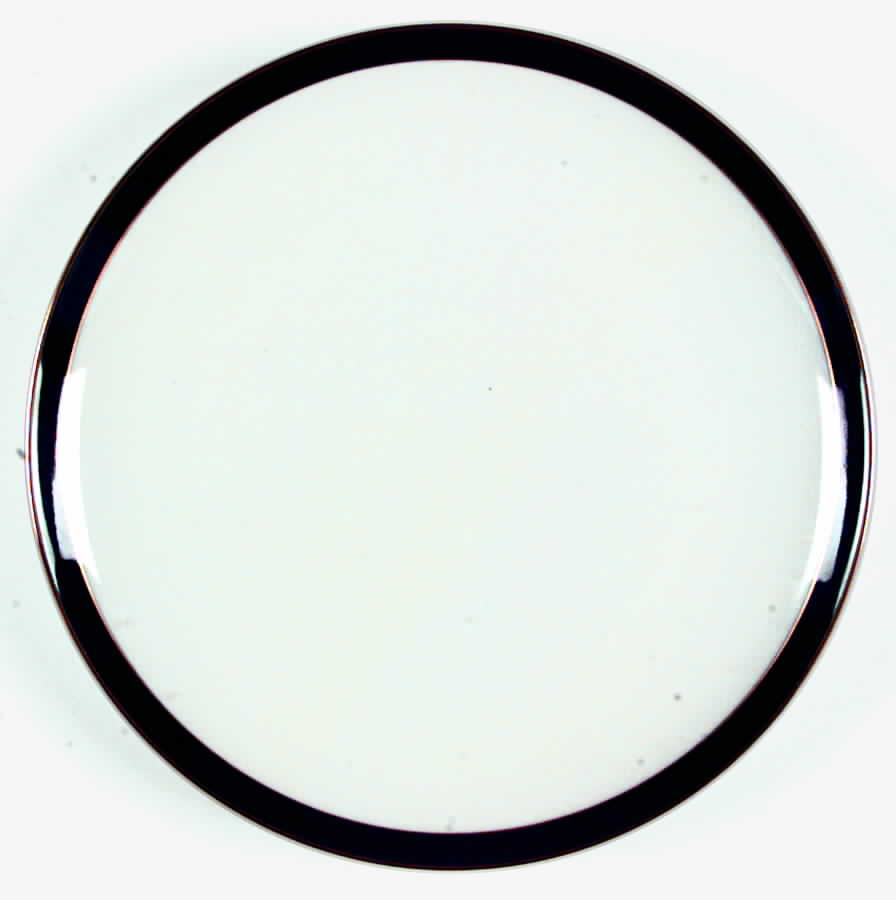 Pearl Black Dinner Plate by Mikasa-1
