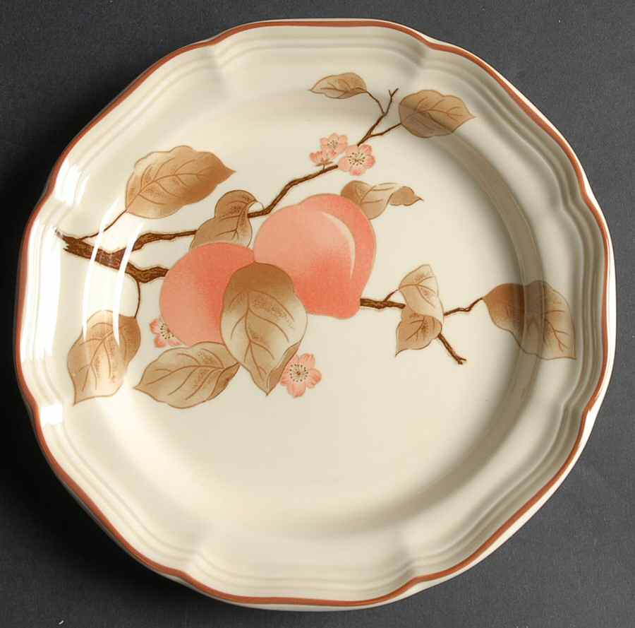Peach Blush Salad Plate by Mikasa-1