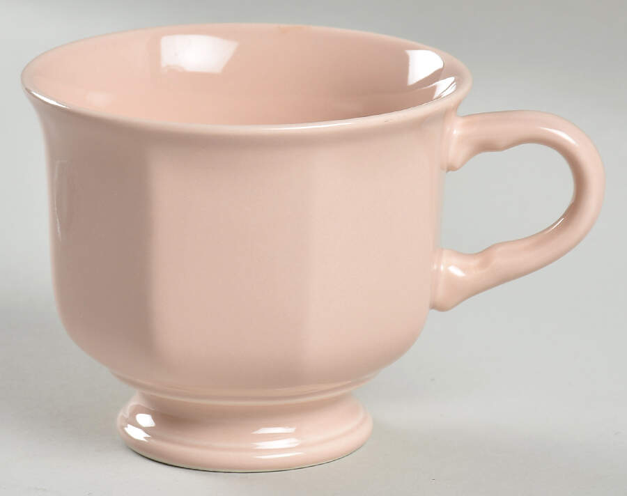 Peach Bloom Footed Cup by Mikasa-1