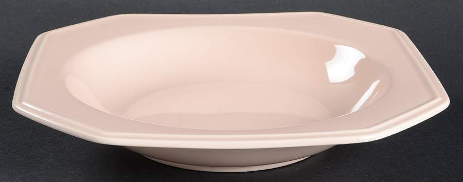 Peach Bloom Rim Soup Bowl by Mikasa-1