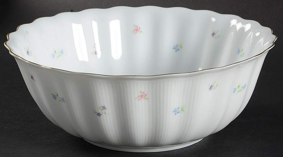 Petite Blooms 8" Round Vegetable Bowl by Mikasa-1
