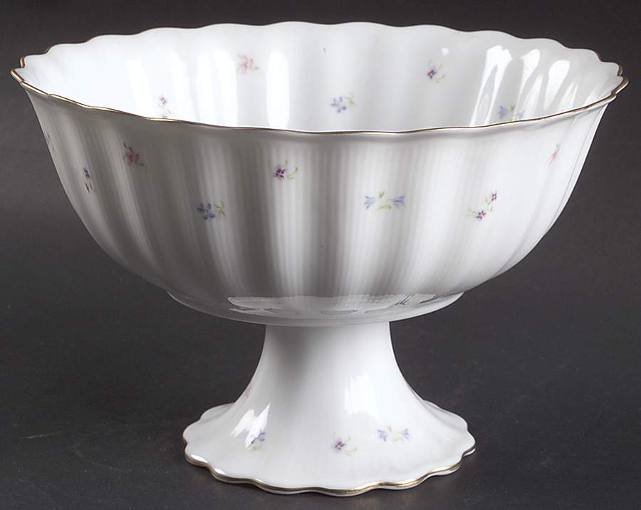 Petite Blooms Round Compote (Height X Width) by Mikasa-1