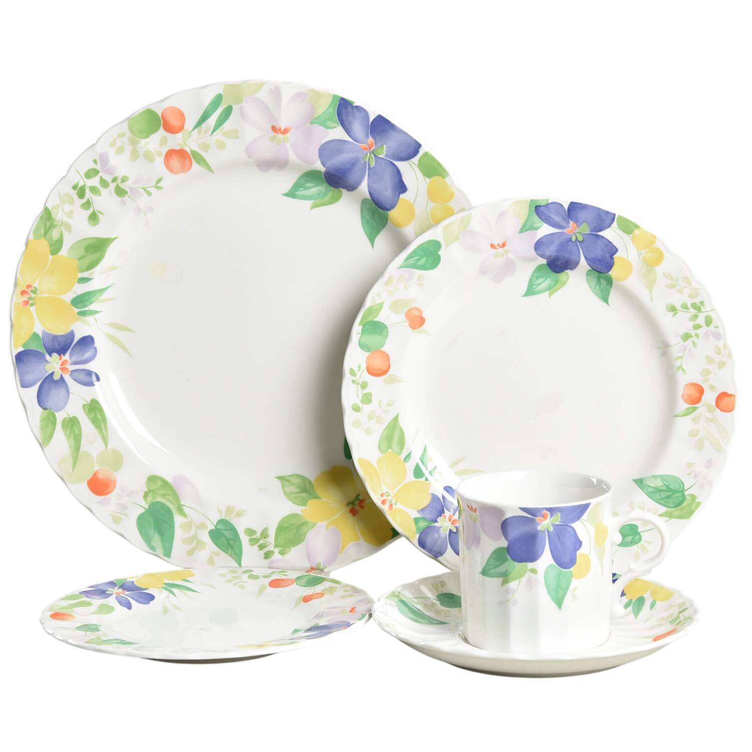 Perennial Bloom 5 Piece Place Setting by Mikasa-1