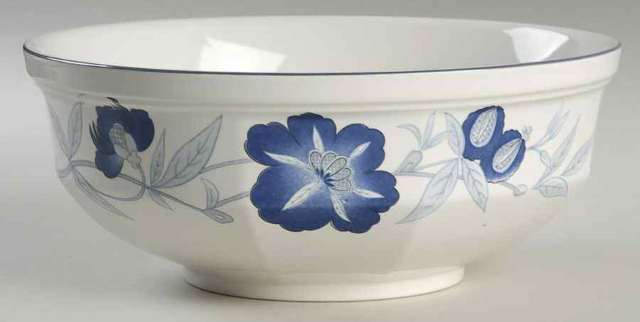 Persian Blue 8" Round Vegetable Bowl by Mikasa-1