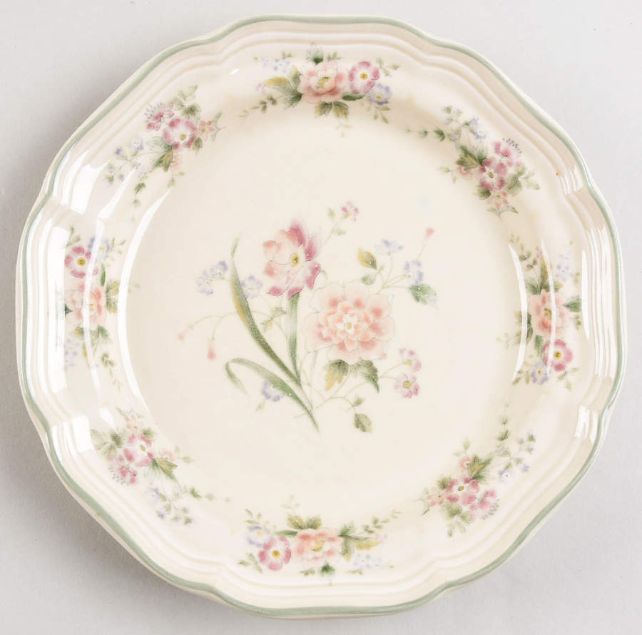 Peony Bouquet Salad Plate by Mikasa-1