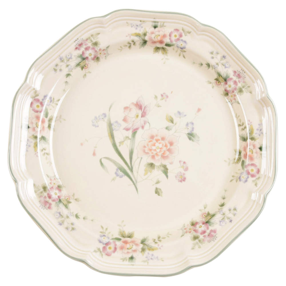 Peony Bouquet Dinner Plate by Mikasa-1