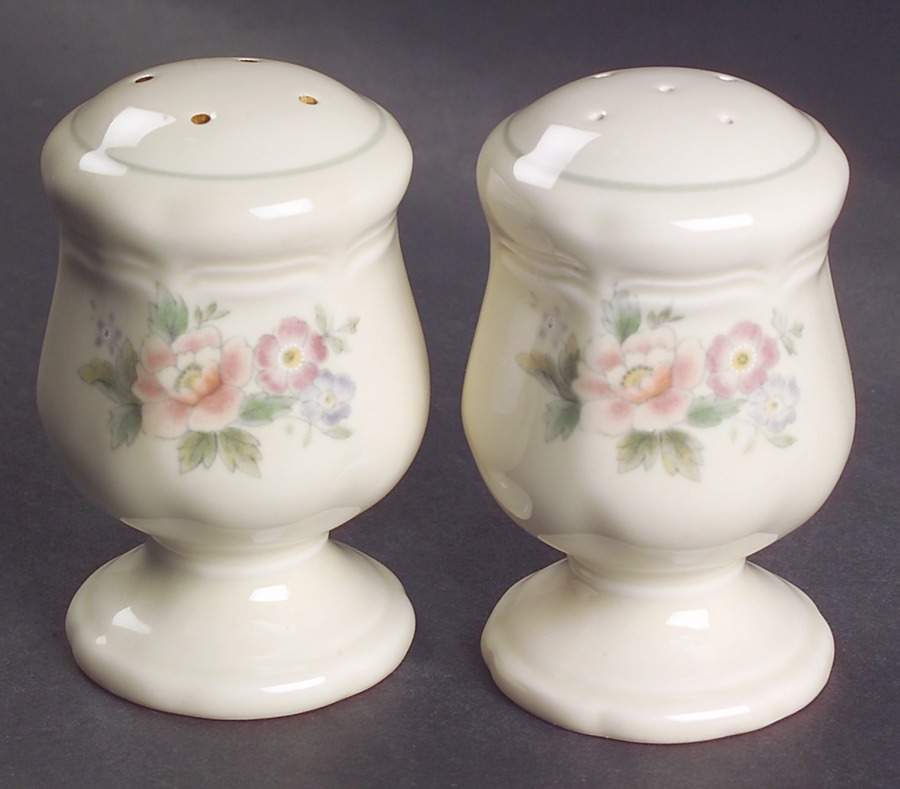 Peony Bouquet Salt & Pepper Set by Mikasa-1
