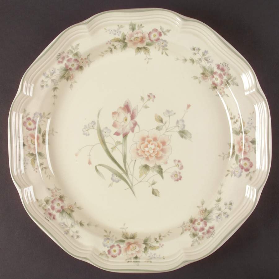 Peony Bouquet 12" Chop Plate (Round Platter) by Mikasa-1