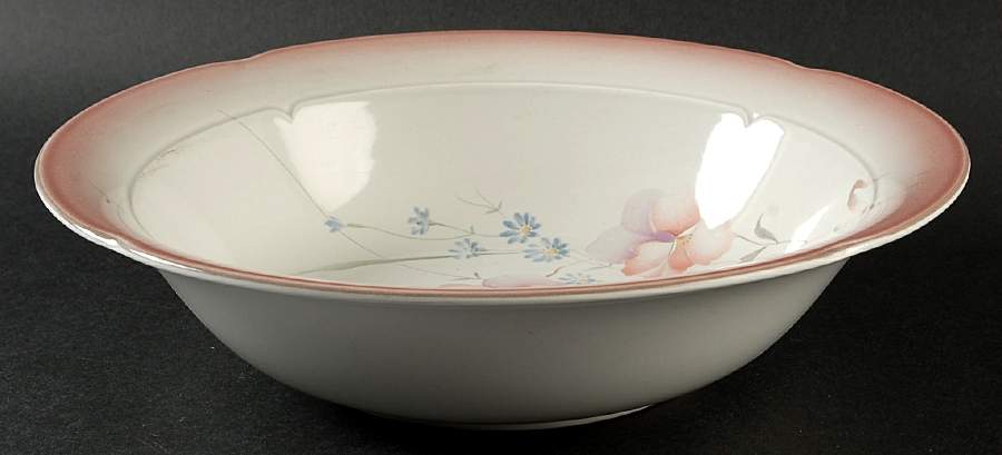 Peach Delight (Stone Lustre) 10" Round Vegetable Bowl by Mikasa-1