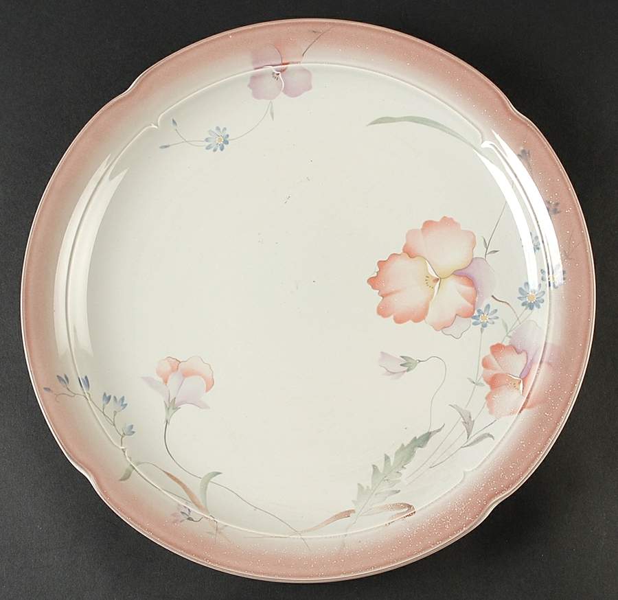 Peach Delight (Stone Lustre) 12" Chop Plate (Round Platter) by Mikasa-1