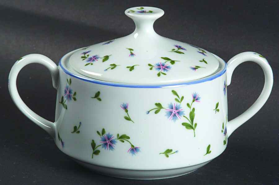 Petit Fleur Sugar Bowl & Lid by Mikasa-1