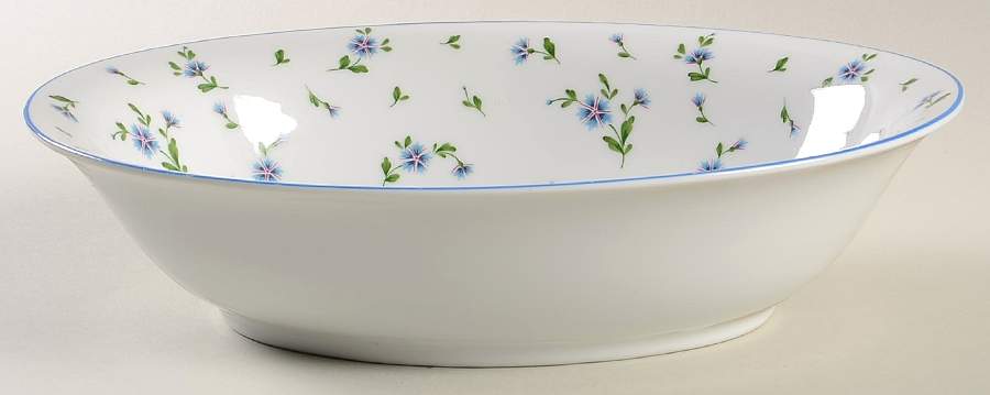 Petit Fleur 10" Oval Vegetable Bowl by Mikasa-1