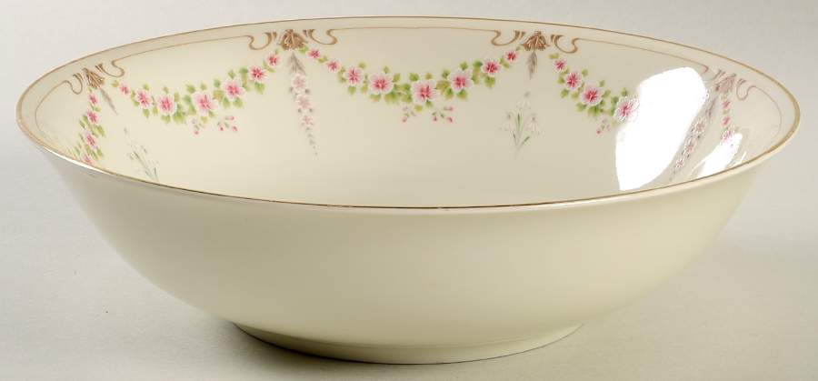 Petit Fleur 9" Round Vegetable Bowl by Mikasa-1