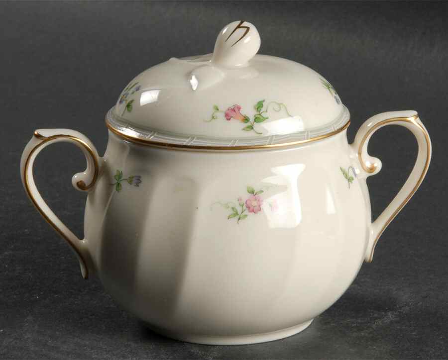 Petit Fleur Sugar Bowl & Lid by Mikasa-1