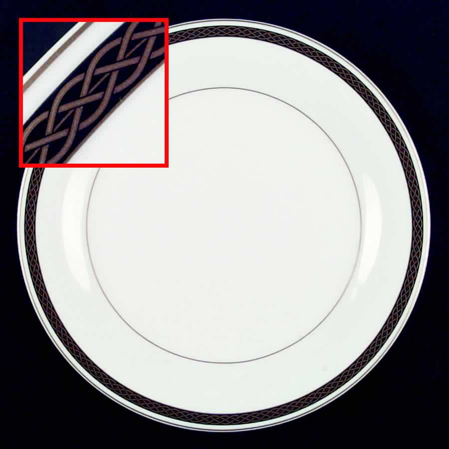 Pembrooke Dinner Plate by Mikasa-1