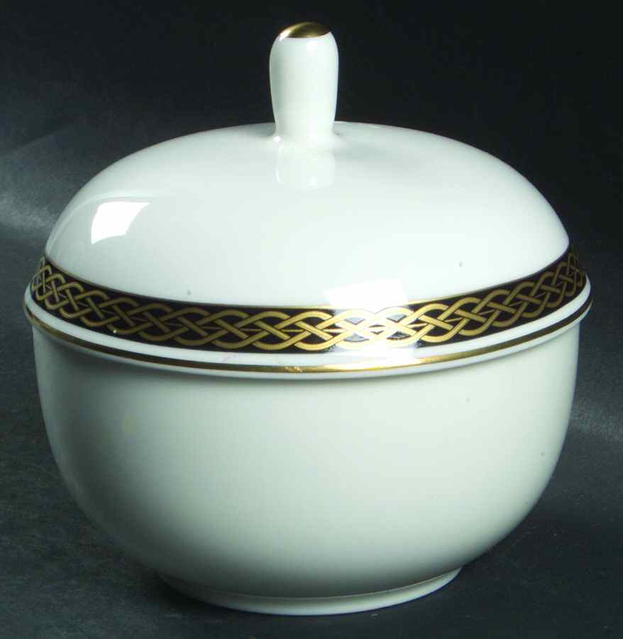 Pembrooke Sugar Bowl & Lid by Mikasa-1