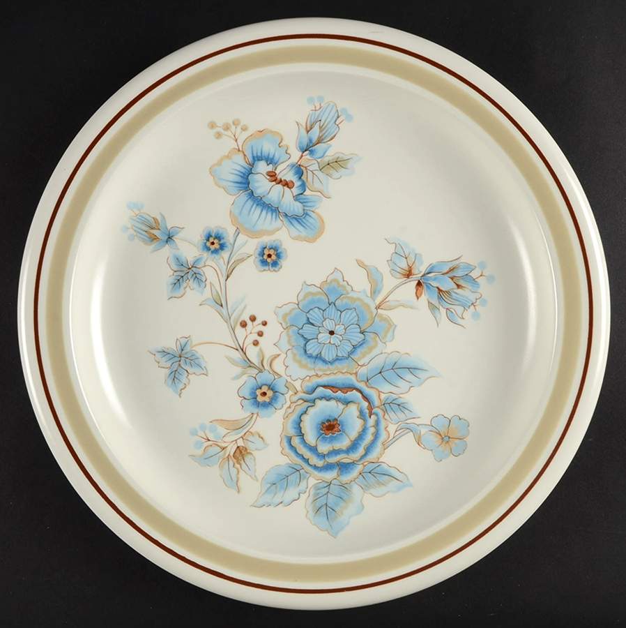 Peonies 12" Chop Plate (Round Platter) by Mikasa-1