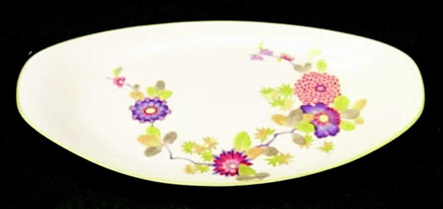 Peony (A6051, Bone China) Butter Tray by Mikasa-1