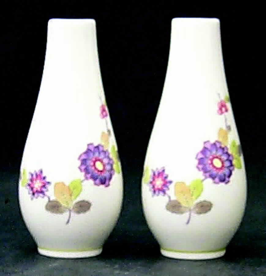 Peony (A6051, Bone China) Salt & Pepper Set by Mikasa-1