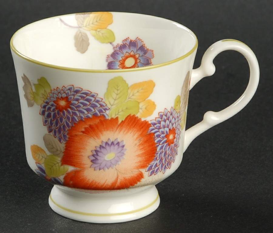 Peony (A6051, Bone China) Footed Demitasse Cup by Mikasa-1
