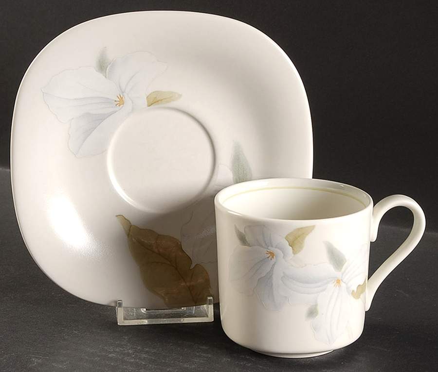 Perfect Pair Flat Cup & Saucer Set by Mikasa-1