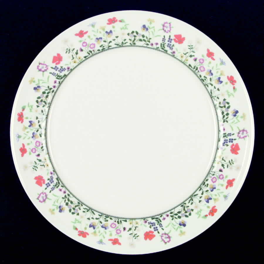 Petit Point Dinner Plate by Mikasa-1