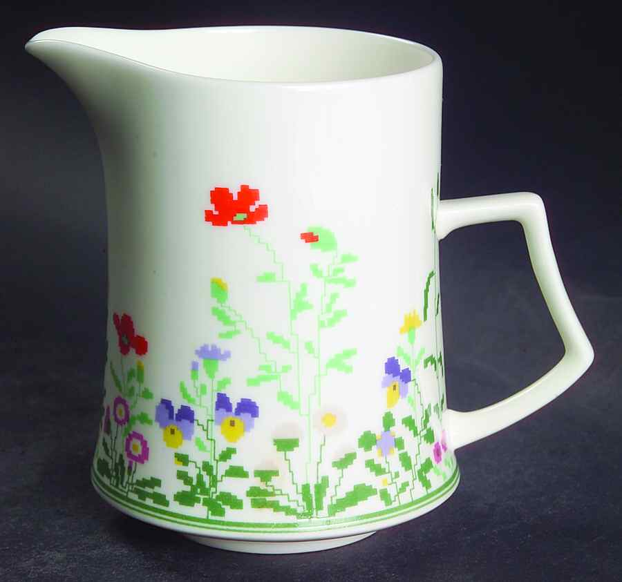 Petit Point Creamer by Mikasa-1
