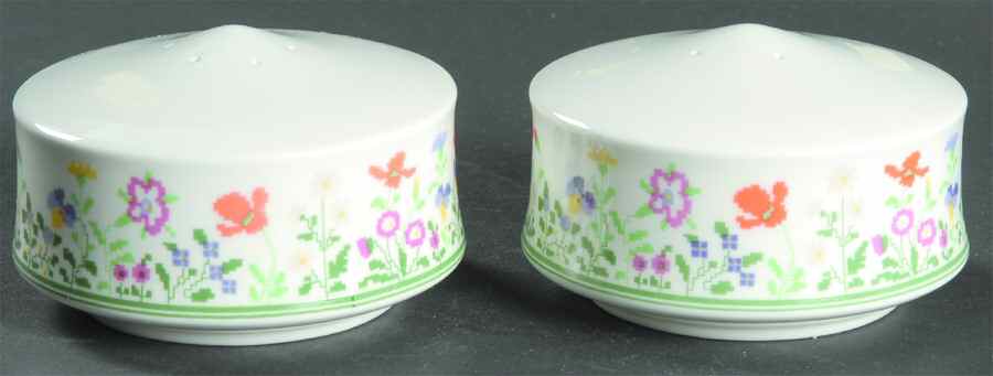 Petit Point Salt & Pepper Set by Mikasa-1