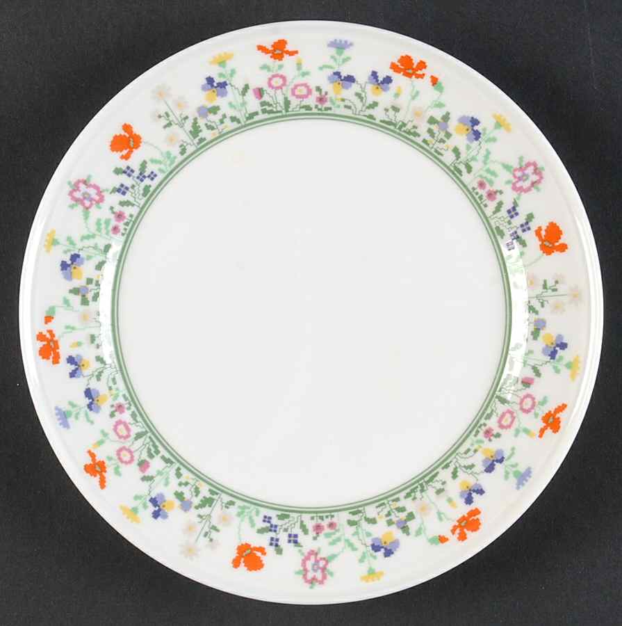 Petit Point Bread & Butter Plate by Mikasa-1