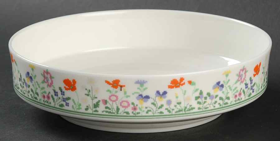 Petit Point Coupe Soup Bowl by Mikasa-1