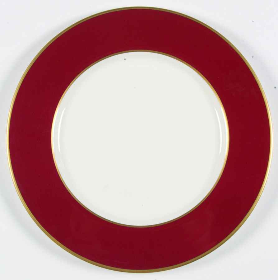Persian Red Service Plate (Charger) by Mikasa-1