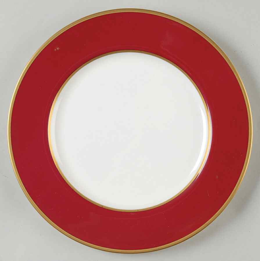 Persian Red Salad Plate by Mikasa-1