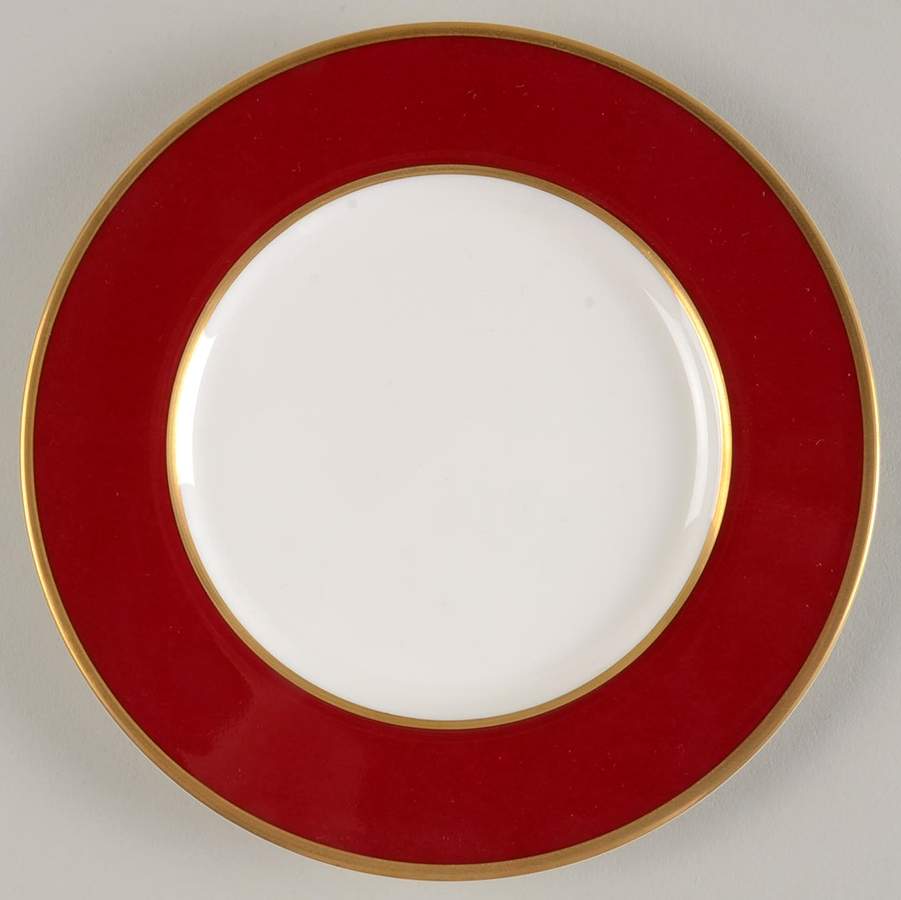 Persian Red Bread & Butter Plate by Mikasa-1