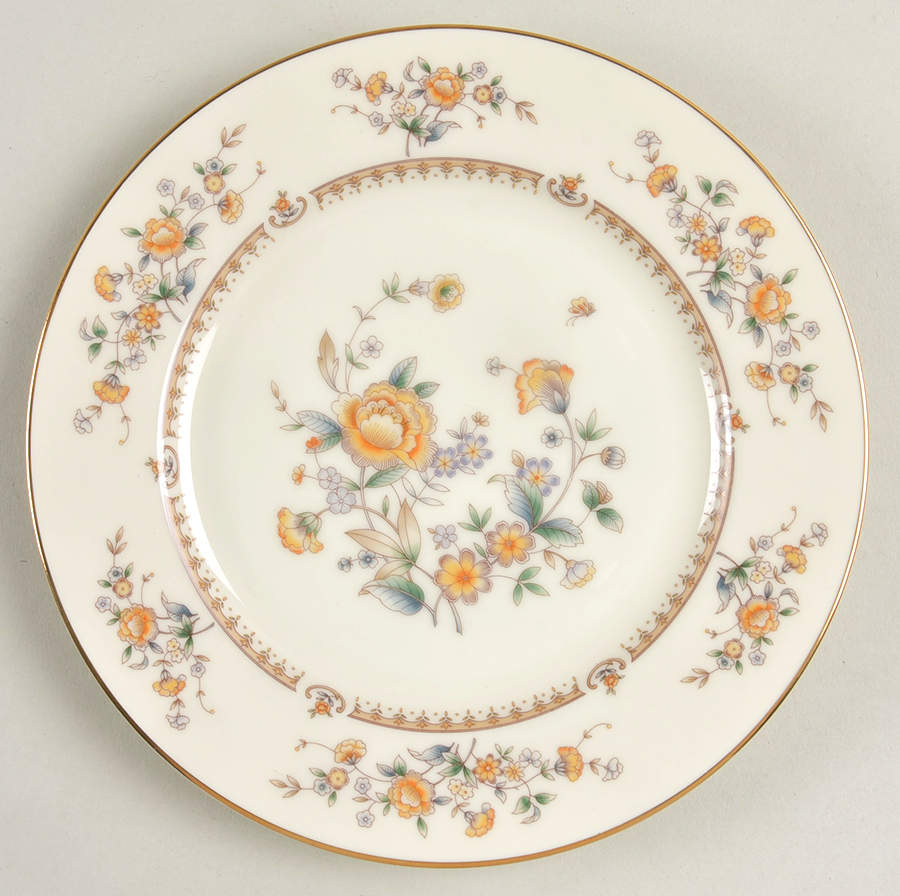 Peony Rose Salad Plate by Mikasa-1