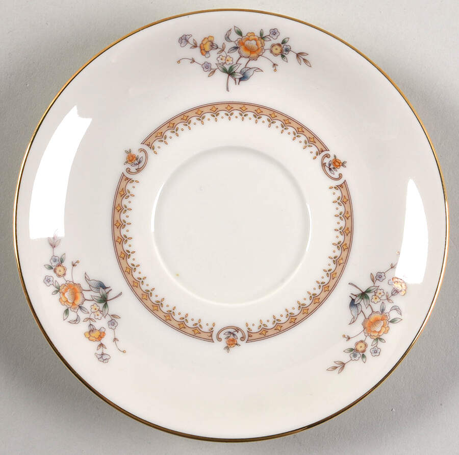Peony Rose Saucer by Mikasa-1