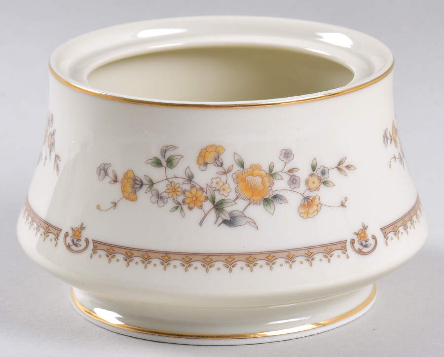 Peony Rose Sugar Bowl No Lid by Mikasa-1