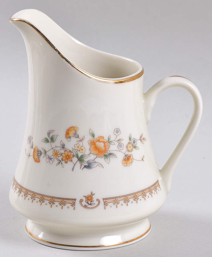 Peony Rose Creamer by Mikasa-1